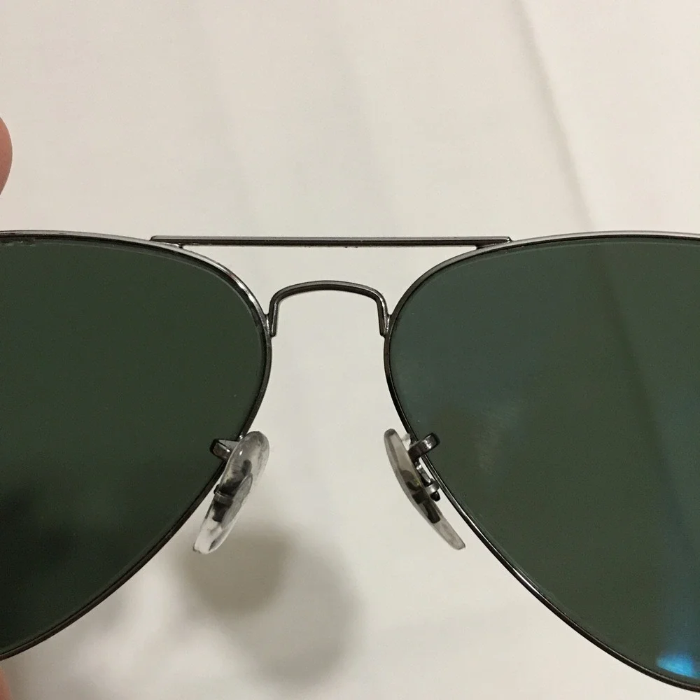 Ray-Ban RB3025 Aviator Large Metal 004/58 58-14-135 Green Polarized